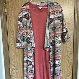 Lularoe aztec shirley & carly outfit